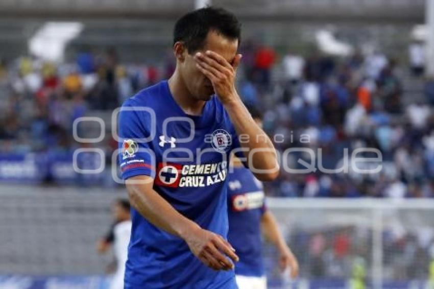 FÚTBOL . LOBOS BUAP VS CRUZ AZUL