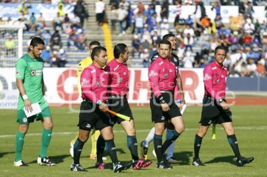 FÚTBOL . LOBOS BUAP VS CRUZ AZUL