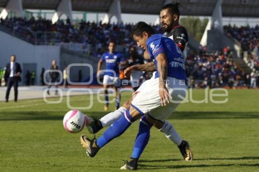 FÚTBOL . LOBOS BUAP VS CRUZ AZUL