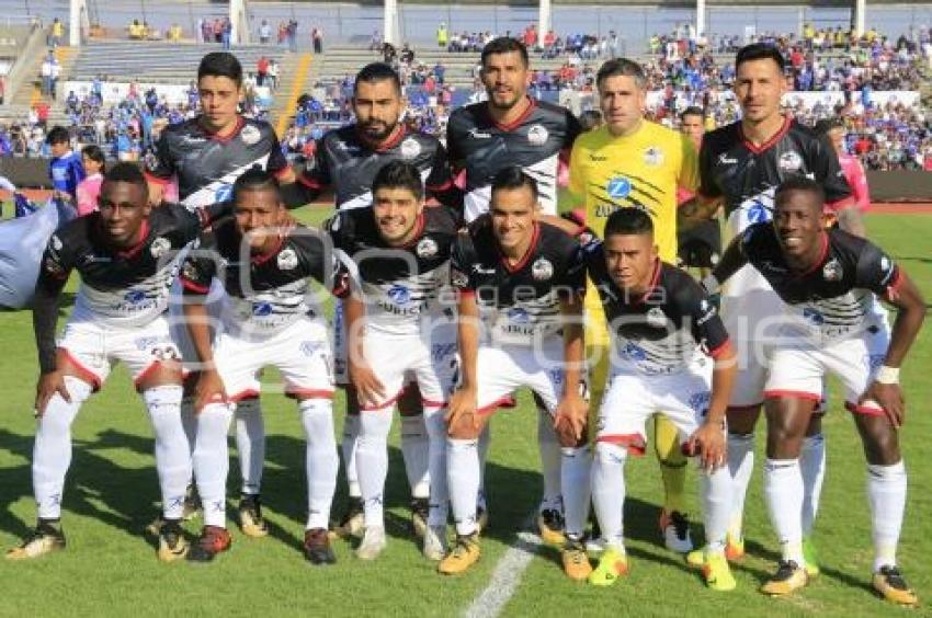 FÚTBOL . LOBOS BUAP VS CRUZ AZUL