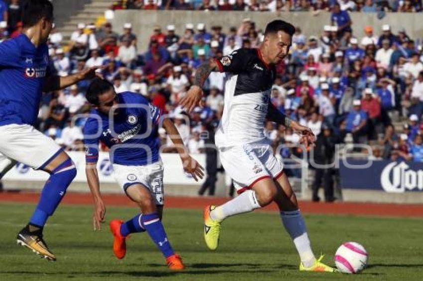 FÚTBOL . LOBOS BUAP VS CRUZ AZUL