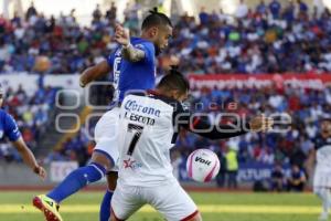 FÚTBOL . LOBOS BUAP VS CRUZ AZUL