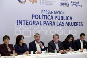 ANTONIO GALI . POLITICA DE SEGURIDAD PARA MUJERES