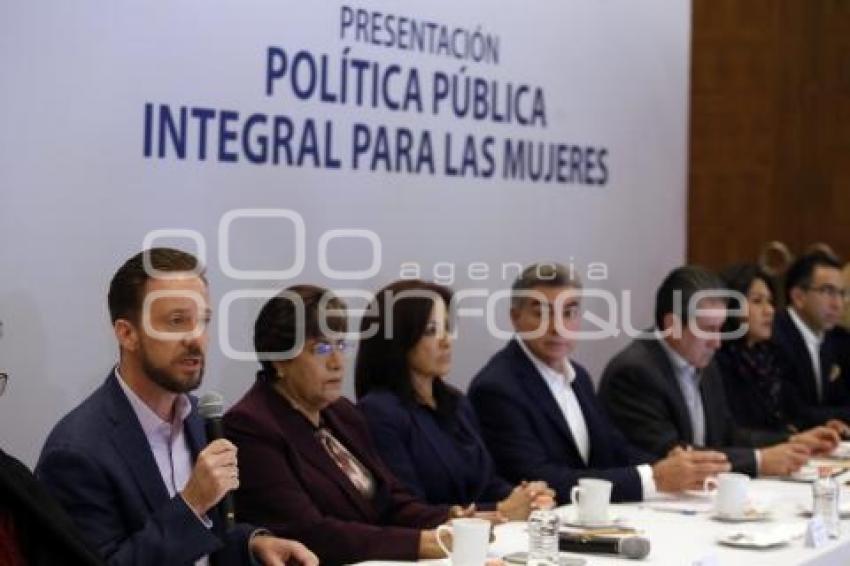 ANTONIO GALI . POLITICA DE SEGURIDAD PARA MUJERES