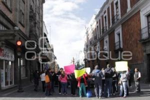 MANIFESTACIÓN . LAFRAGUA