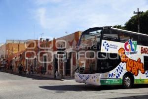 CENTRO HISTÓRICO . VEHICULOS CARGA PESADA