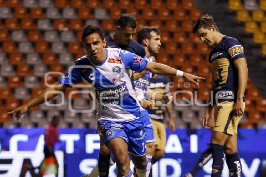 FÚTBOL . CLUB PUEBLA VS PUMAS
