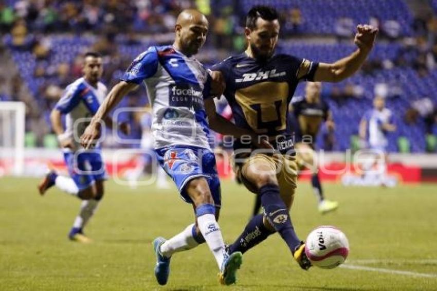 FÚTBOL . CLUB PUEBLA VS PUMAS