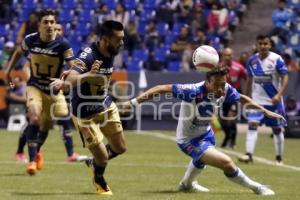 FÚTBOL . CLUB PUEBLA VS PUMAS