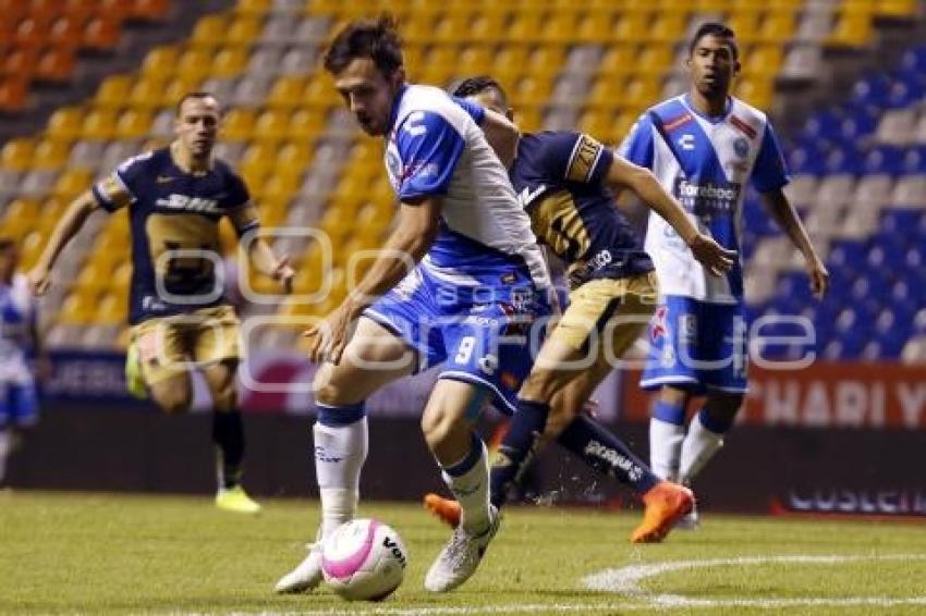 FÚTBOL . CLUB PUEBLA VS PUMAS