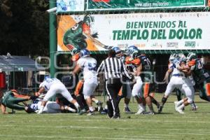 FUTBOL AMERICANO .  AZTECAS VS BORREGOS