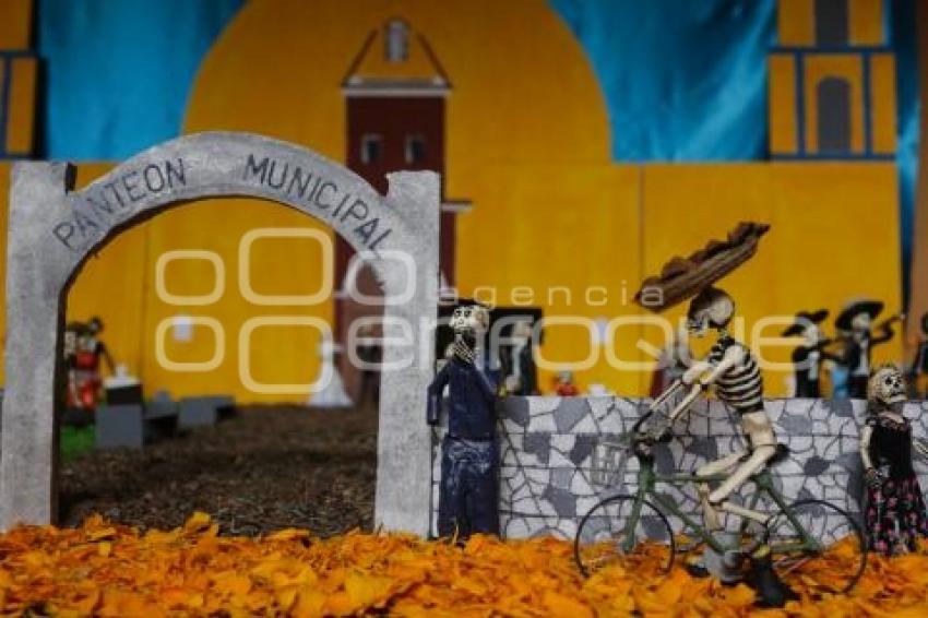 OFRENDAS . CASA DE CULTURA