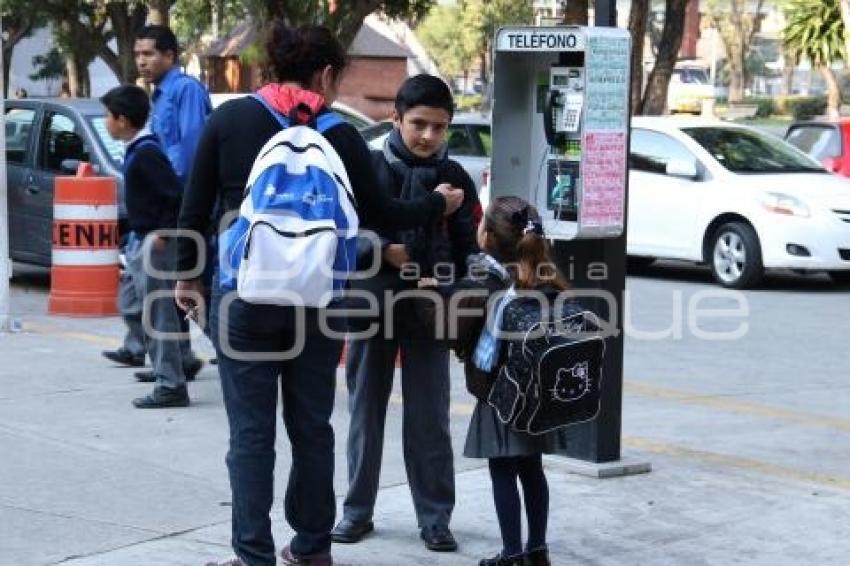 CLASES . HORARIO DE INVIERNO