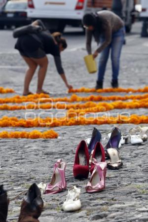 OFRENDA FEMINICIDIOS