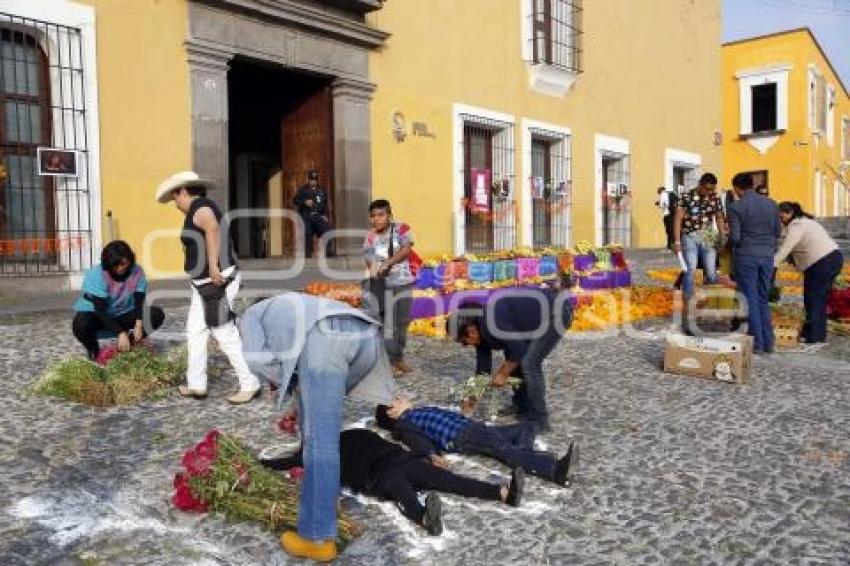 OFRENDA FEMINICIDIOS