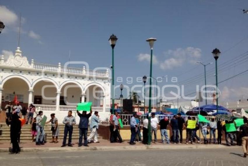 MANIFESTACIÓN ANTORCHISTAS . ACATLÁN