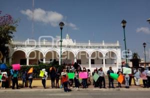 MANIFESTACIÓN ANTORCHISTAS . ACATLÁN