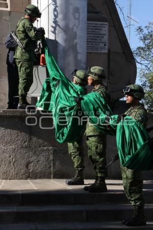 IEE . IZAMIENTO DE BANDERA