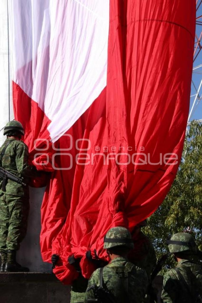 IEE . IZAMIENTO DE BANDERA