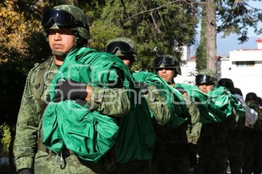 IEE . IZAMIENTO DE BANDERA