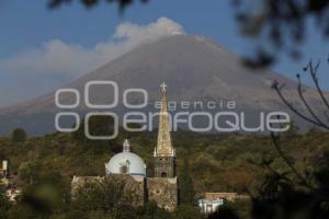 VOLCÁN POPOCATÉPETL . ATLIMEYAYA