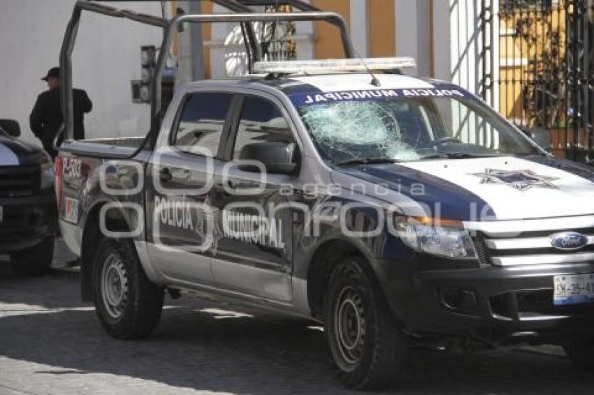 TEHUACÁN . DESALOJO AMBULANTES