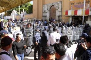 TEHUACÁN . DESALOJO AMBULANTES