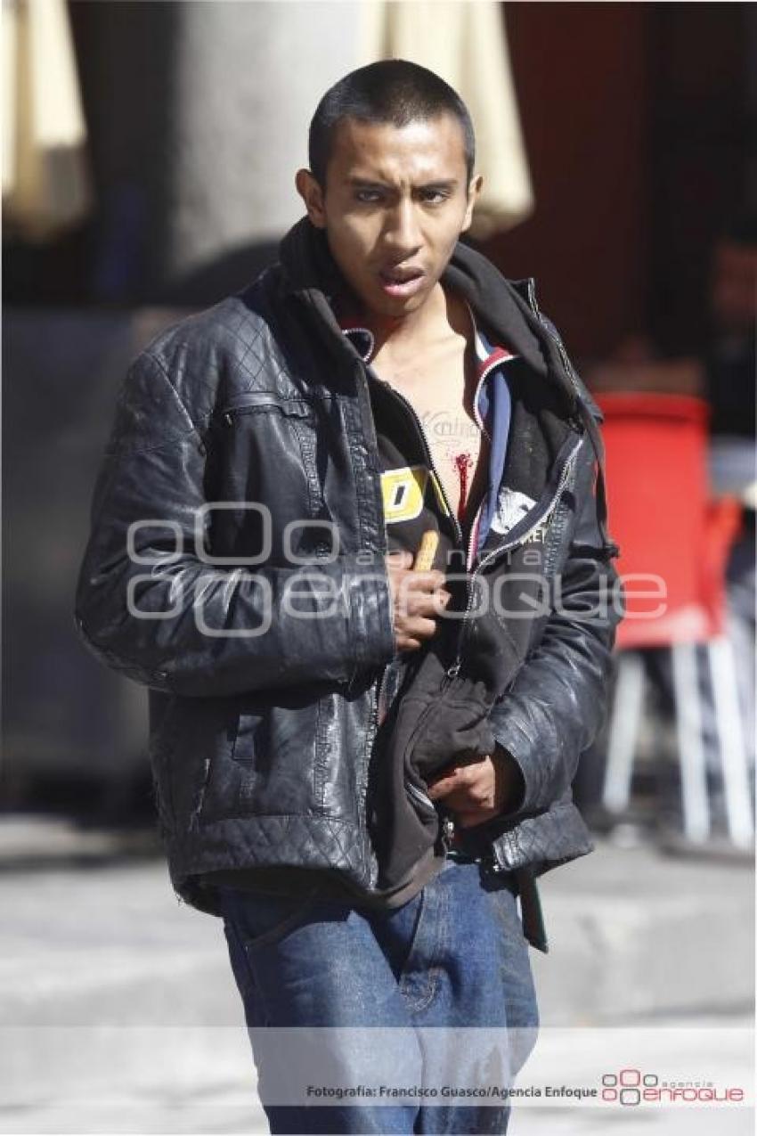 HOMBRE SE ACUCHILLA EN CHOLULA