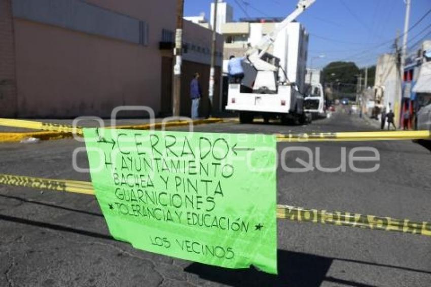 MANIFESTACIÓN VECINOS 15 PONIENTE