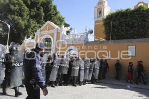 TEHUACÁN . DESALOJO AMBULANTES