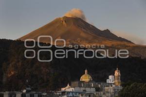 VOLCÁN POPOCATÉPETL . XALITZINTLA