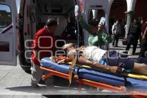 HOMBRE SE ACUCHILLA EN CHOLULA