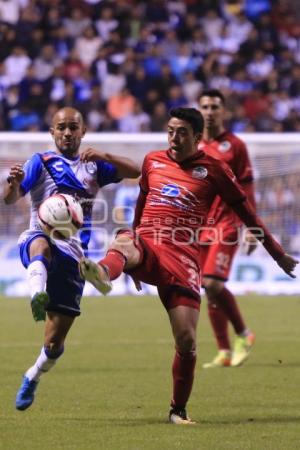 FÚTBOL . CLUB PUEBLA VS LOBOS BUAP