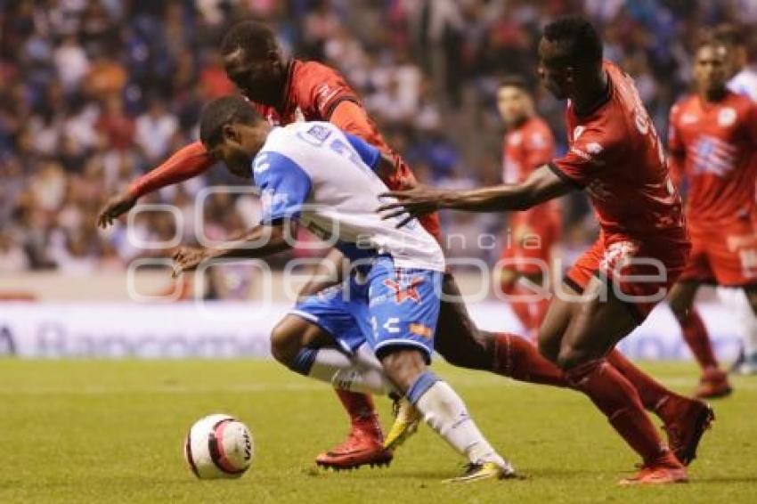 FÚTBOL . CLUB PUEBLA VS LOBOS BUAP