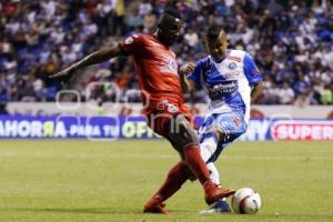 FÚTBOL . CLUB PUEBLA VS LOBOS BUAP
