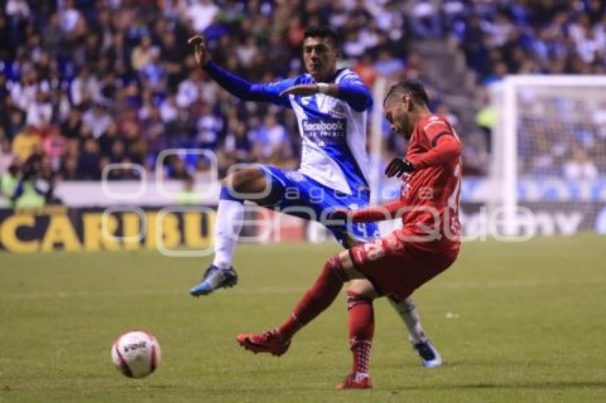 FÚTBOL . CLUB PUEBLA VS LOBOS BUAP