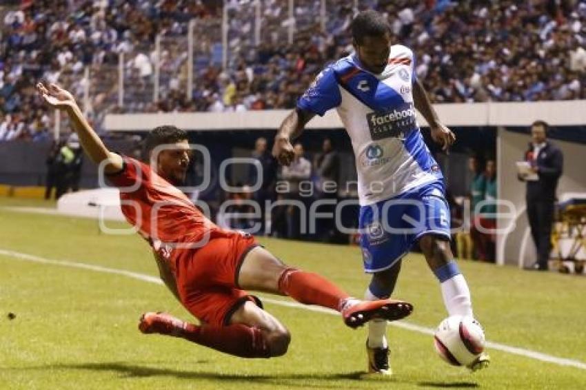 FÚTBOL . CLUB PUEBLA VS LOBOS BUAP