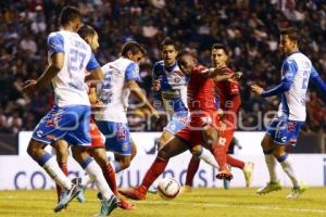 FÚTBOL . CLUB PUEBLA VS LOBOS BUAP