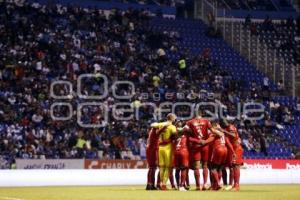 FÚTBOL . CLUB PUEBLA VS LOBOS BUAP