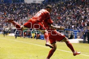 FÚTBOL . CLUB PUEBLA VS LOBOS BUAP