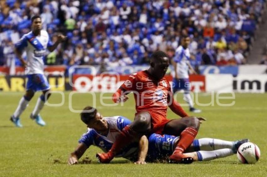 FÚTBOL . CLUB PUEBLA VS LOBOS BUAP