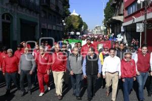 DESFILE TRABAJADORES 20 DE NOVIEMBRE