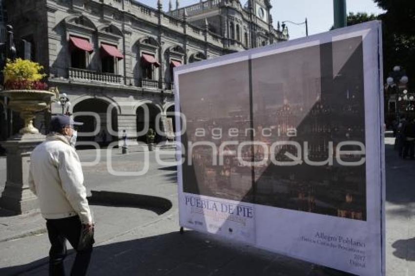 EXPOSICIÓN . PUEBLA DE PIE