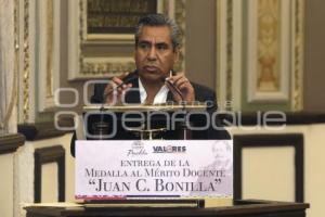 CONGRESO . MEDALLA JUAN C. BONILLA