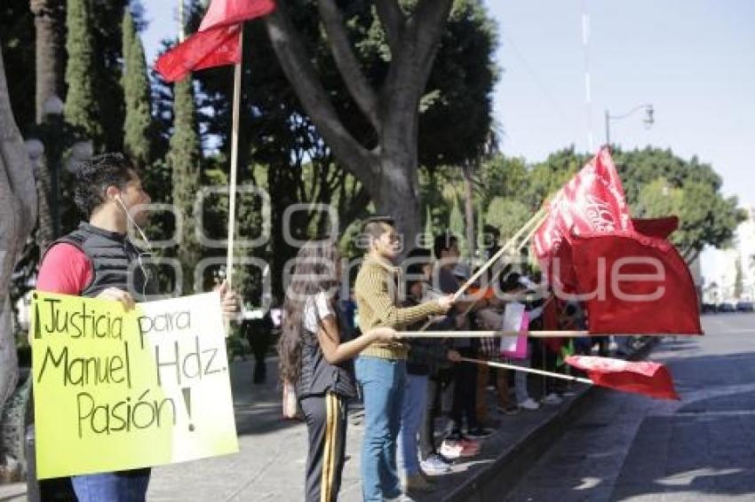 ANTORCHA CAMPESINA . CADENA HUMANA