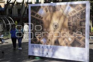 EXPOSICIÓN . PUEBLA DE PIE