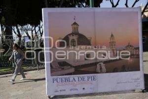 EXPOSICIÓN . PUEBLA DE PIE