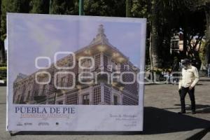 EXPOSICIÓN . PUEBLA DE PIE