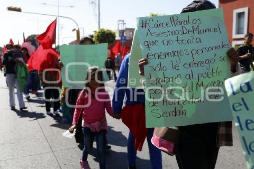 MANIFESTACIÓN ANTORCHA CAMPESINA