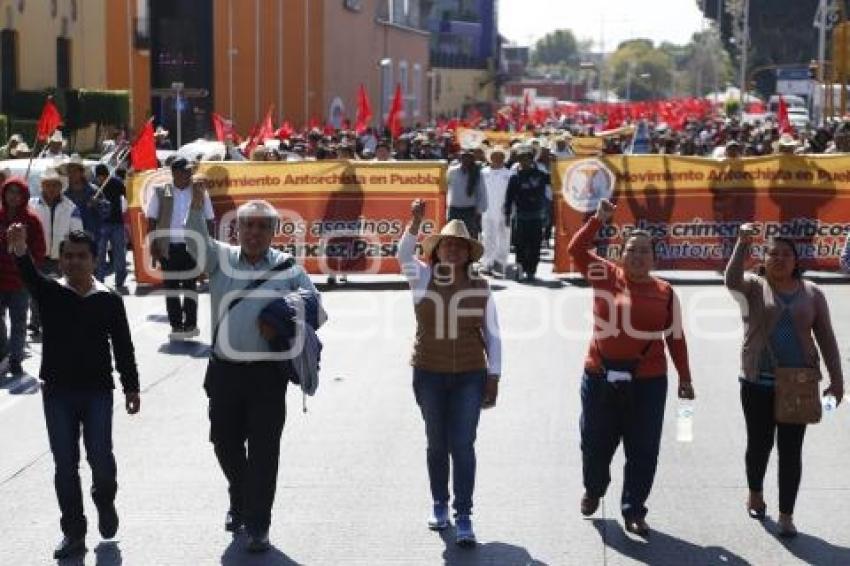 MANIFESTACIÓN ANTORCHA CAMPESINA